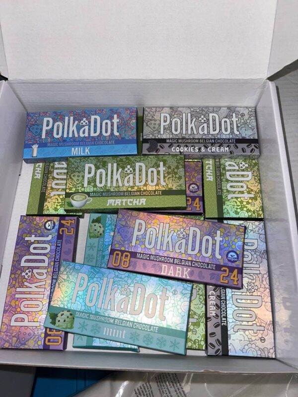 Polka Dot Magic Mushroom chocolate for Sale