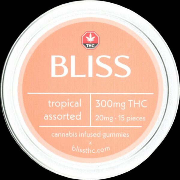 Bliss Edibles Tropical Gummies for sale
